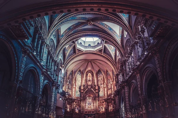 Monsalate修道院 西班牙巴塞罗那 射击地点 西班牙巴塞罗那 — 图库照片
