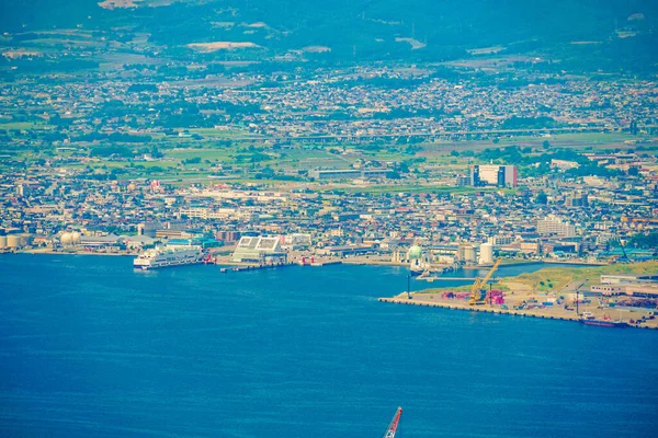 Hakodate Cityscape Fotografado Hakodate Localização Tiroteio Hokkaido Hakodate City — Fotografia de Stock