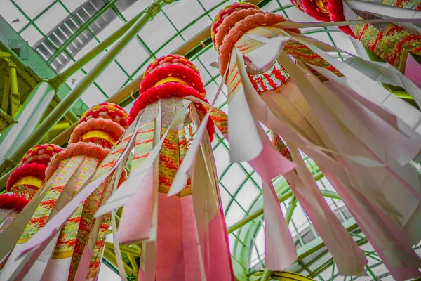 Sendai Tanabata Festival Ornament Shooting Location Sendai Miyagi Prefecture — Stock Photo, Image