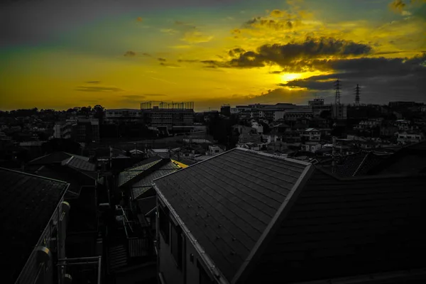 Yokohama Shi Big Mouth Evening View Shooting Location Yokohama City — Stock Photo, Image