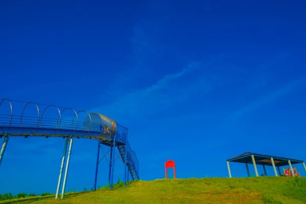 Coastal Park Adventure Square Sendai City Wakabayashi Ward Localização Tiroteio — Fotografia de Stock