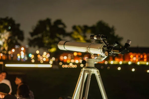 Imagem Observação Astronômica Telescópio Astronômico Localização Tiroteio Prefeitura Yokohama City — Fotografia de Stock