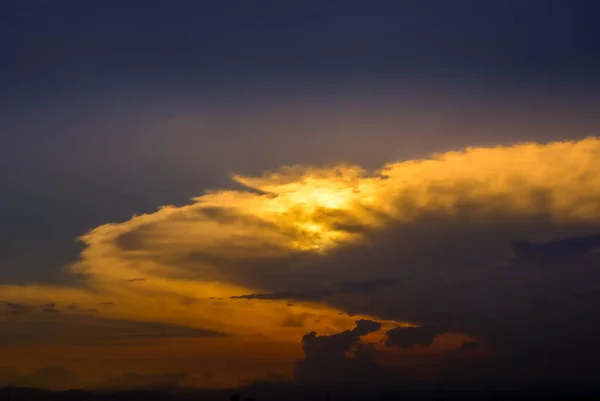 Sunset Clouds Sky Shooting Location Tokyo Chofu City — Stock Photo, Image