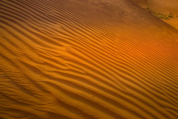 Areia Deserto Árabe Localização Tiro Dubai — Fotografia de Stock