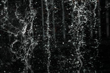 Su sıçraması görüntüsü. Çekim yeri: Tokyo Meguro-ku