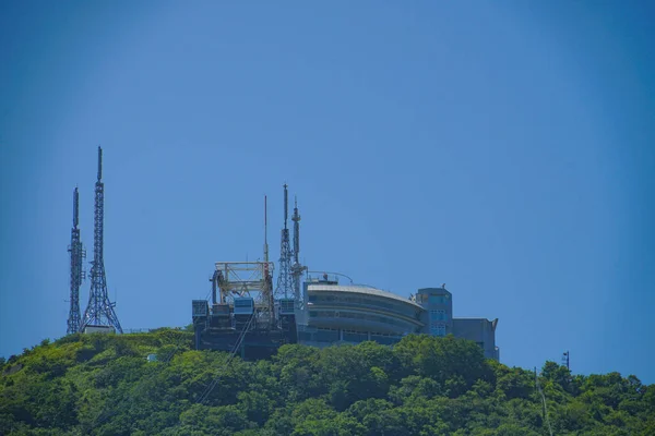 Torre Televisión Montaña Hakodate Ubicación Del Disparo Hokkaido Hakodate City —  Fotos de Stock