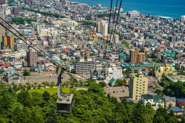 Ropeway Montanha Hakodate Localização Tiroteio Hokkaido Hakodate City — Fotografia de Stock