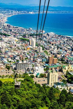 Hakodate dağ yolu. Çekim Konumu: Hokkaido Hakodate Şehri