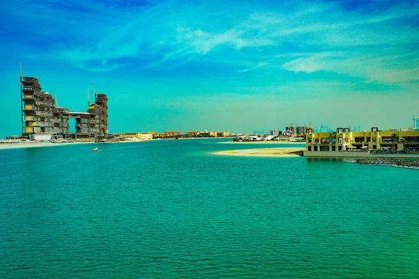 Dubais Royal Atlantis Yapım Aşamasında Çekim Konumu Dubai — Stok fotoğraf