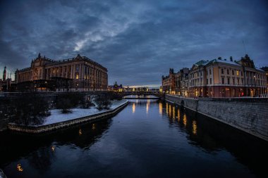 Rixdengen Ulusal Meclisi (Stockholm). Çekim yeri: İsveç, Stockholm