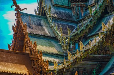 Sanctuari Oob Truth (Tayland Krallığı, Pattaya). Çekim yeri: Tayland, Pattaya