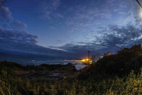 Inubozaki Night Scene Shooting Location Chiba Prefecture — Stock Photo, Image