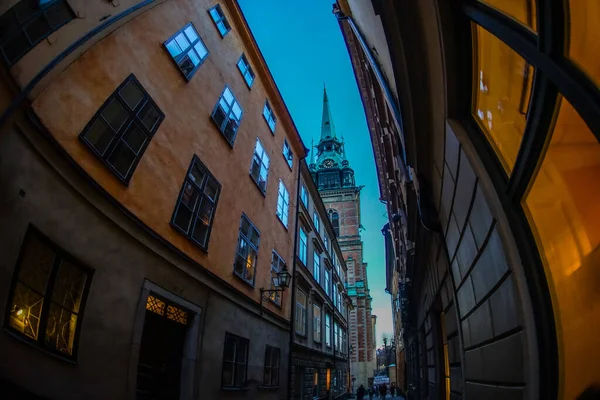 Stockholm Old Town Cityscape Shooting Location Sweden Stockholm — Stock Photo, Image