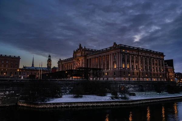 Rixdengen National Capitol Estocolmo Localização Tiroteio Sweden Stockholm — Fotografia de Stock