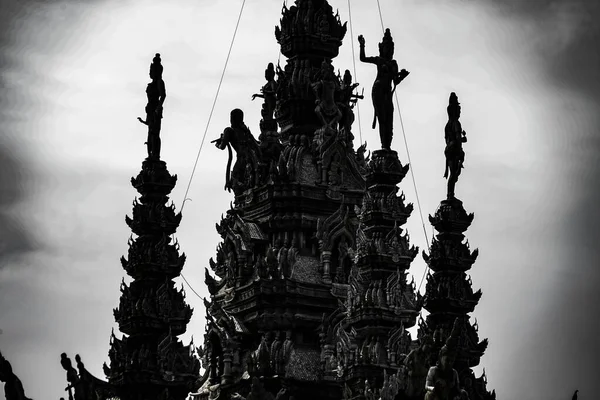 Sanctuari Oob Truth Thajské Království Pattaya Místo Střelby Thajsko Pattaya — Stock fotografie