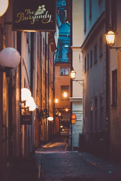 Stockholms Altstadt Drehort Schweden Stockholm — Stockfoto