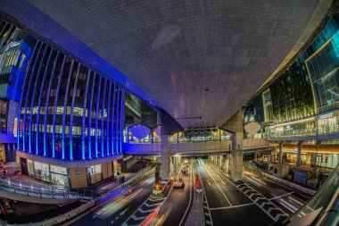 Shibuya night view (Shibuya station square). Shooting Location: Shibuya -ku, Tokyo