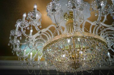 Luxurious chandelier image. Shooting Location: Tokyo metropolitan area