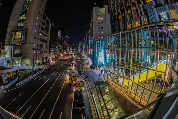 Shibuya Night View Shibuya Station Square Shooting Location Shibuya Tokyo — Stok fotoğraf