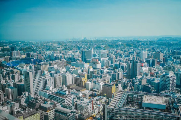 Yokohama Minato Mirai Torre Yokohama Kitanaka Ubicazione Delle Riprese Naka — Foto Stock