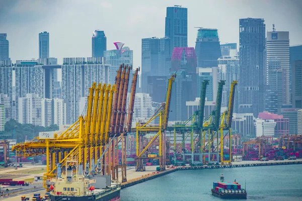 Clans Singapore Port Shooting Location Singapore — Fotografia de Stock