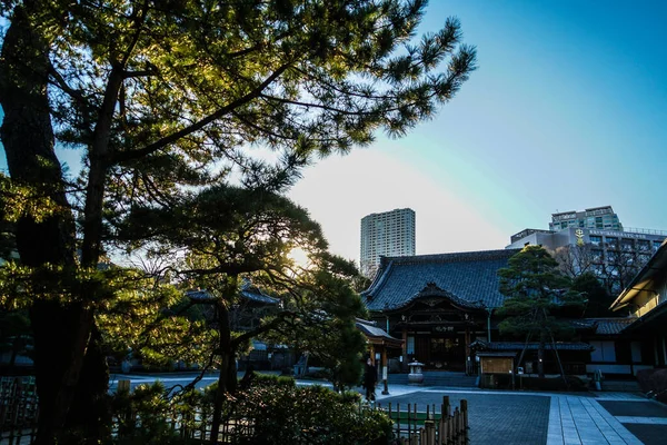 Sengakuji Minato Tokyo Çekim Yeri Minato Tokyo — Stok fotoğraf