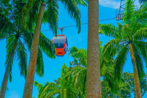 Singapore Cable Car Sentosa Island Shooting Location Singapore — ストック写真