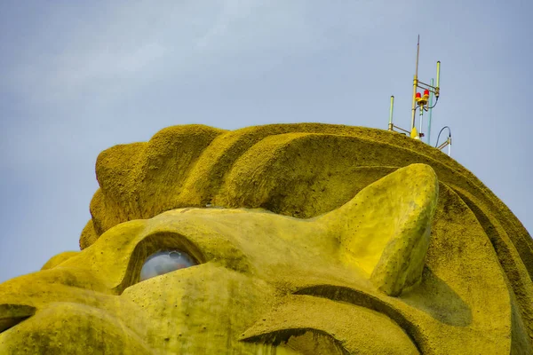 Merlion Sentosa Shooting Location Singapore — Stockfoto