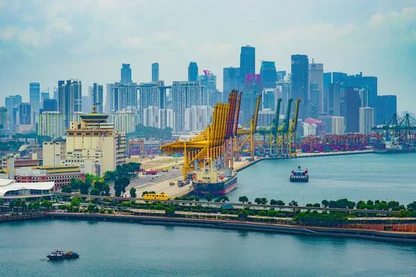 Clans Singapore Port Shooting Location Singapore — Stockfoto