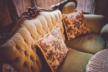 Image of retro chair. Shooting Location: Kobe city, Hyogo Pref