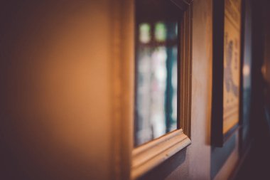 Eski bir iç mekan görüntüsü. Çekim yeri: Kobe şehri, Hyogo Bölgesi