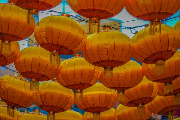 Yokohama Chinatowns Great New Year Decoration Shooting Location Naka Yokohama — Stockfoto