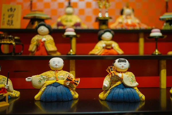 Hinamatsuri Doll Japanese Culture Shooting Location Meguro Tokyo — Stock fotografie