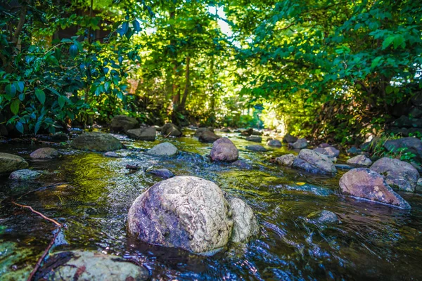 Kanda Nehri 'nin kökeni. Çekim yeri: Mitaka Şehri, Tokyo