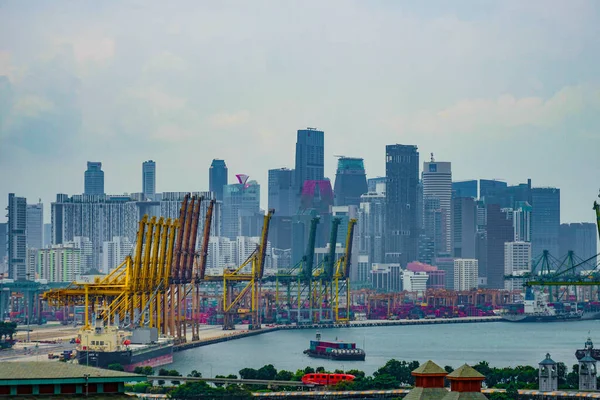 Clans Singapore Port Schietplaats Singapore — Stockfoto
