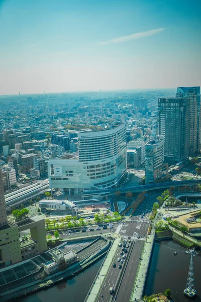 Yokohama Minato Mirai Tower Yokohama Kitanaka Shooting Location Naka Yokohama — Stock fotografie