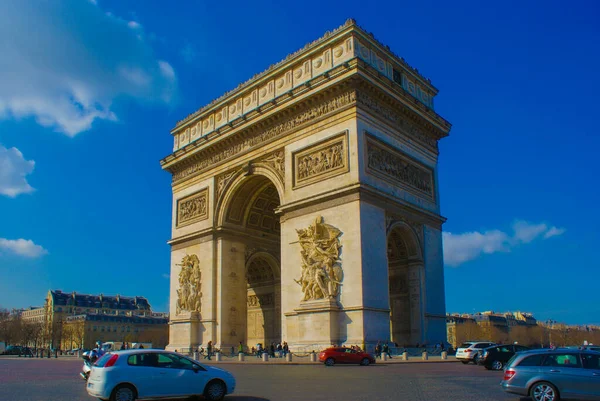 Etoile Arc Triomphe France Paris Shooting Location France Paris — Stockfoto