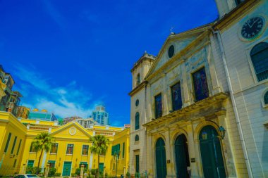 The cityscape of Macau Macau. Shooting Location: Macau Special Administrative District