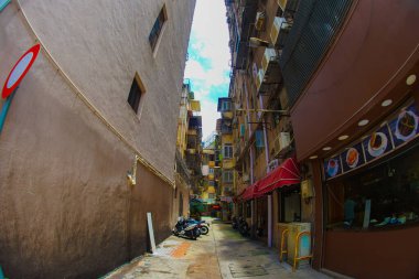 The cityscape of Macau Macau. Shooting Location: Macau Special Administrative District