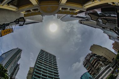 The cityscape of Macau Macau. Shooting Location: Macau Special Administrative District