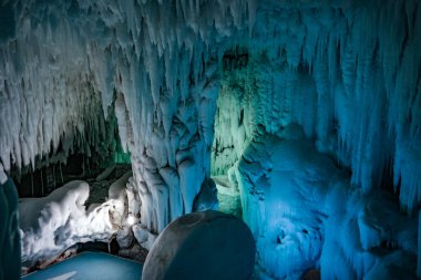 Image of ice cave. Shooting Location: Hokkaido
