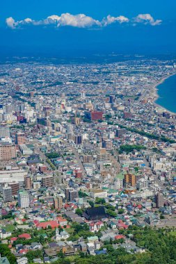The cityscape of Hakodate City. Shooting Location: Hokkaido Hakodate City