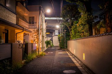 Ogikubo cityscape night view. Shooting Location: Suginami-ku, Tokyo