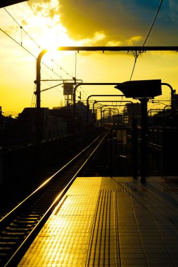 Seibu Tamagawa Line / Musashisakai Station. Shooting Location: Musashino City, Tokyo