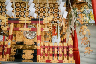 Image of Japanese mikoshi. Shooting Location: Kanagawa -ku, Yokohama
