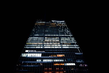 Shibuya Scramble Square Night view. Shooting Location: Shibuya -ku, Tokyo
