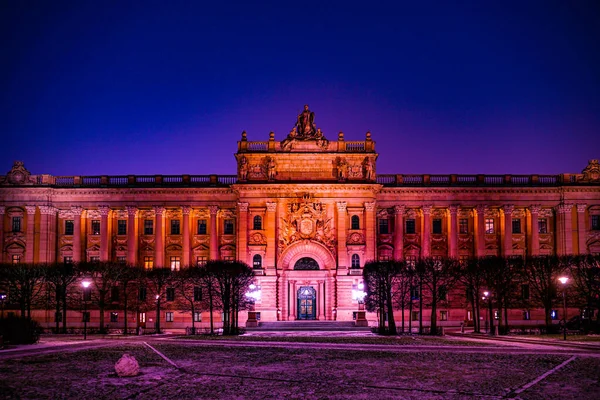 Rixdergen Congress Hall Shooting Location Sweden Stockholm — Zdjęcie stockowe