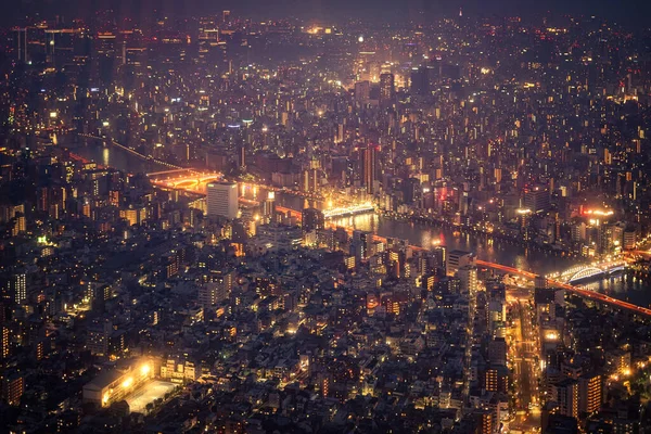 Tokyo Cityscape Photographed Tokyo Sky Tree Shooting Location Sumida Tokyo — 스톡 사진