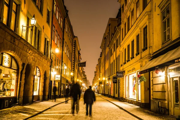 Streets Scandinavian Stockholm Shooting Location Sweden Stockholm — Stockfoto