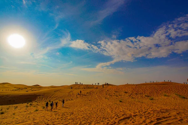 Arabia Desert Uae Dubai Prince Shooting Location Dubai — стокове фото